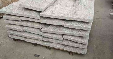 阜阳芝麻白蘑菇石，自然面