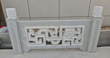 阜阳芝麻白河道栏杆 桥栏杆