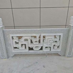 阜阳芝麻白河道栏杆 桥栏杆