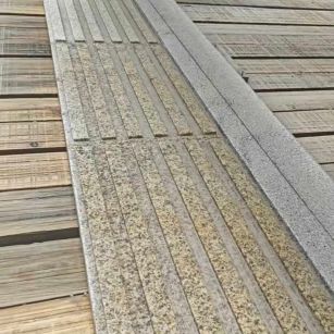 阜阳黄金麻盲道石 盲条