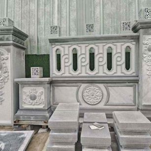 阜阳芝麻灰异形别墅门头