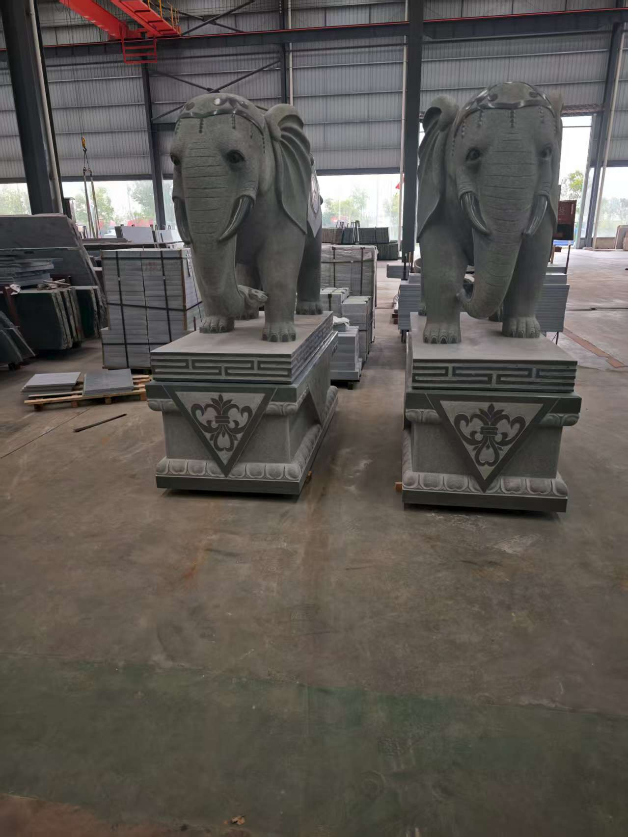 阜阳芝麻灰花岗岩对象 芝麻白芝麻灰大象