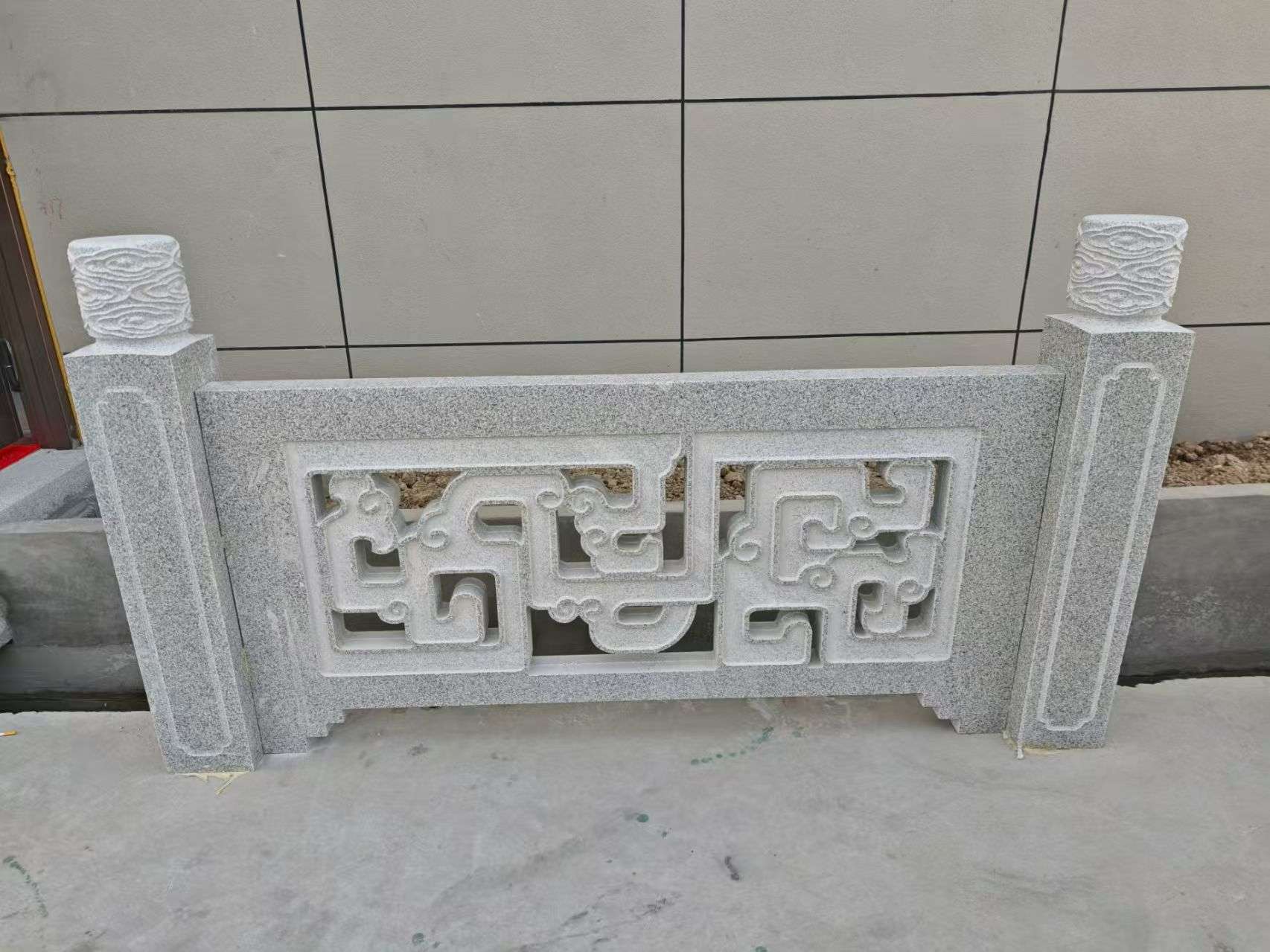 阜阳芝麻白河道栏杆 桥栏杆
