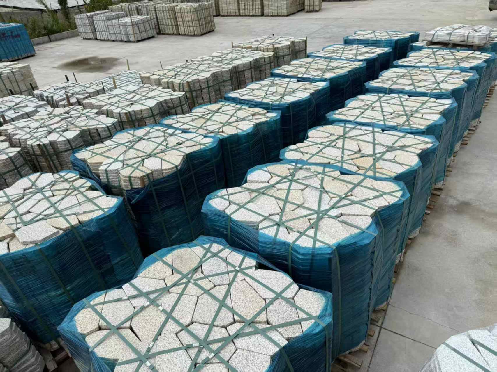 阜阳黄金麻冰裂纹 碎拼